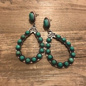 Earrings - turquoise